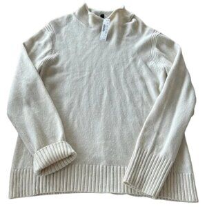 J. Crew Cream Turtleneck Sweater
